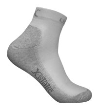 Silver Tempo Pro Quarter Sock